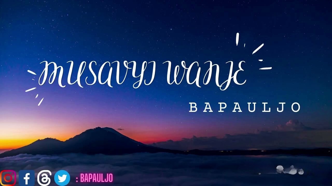 daflx Musavyi wanje cover pic